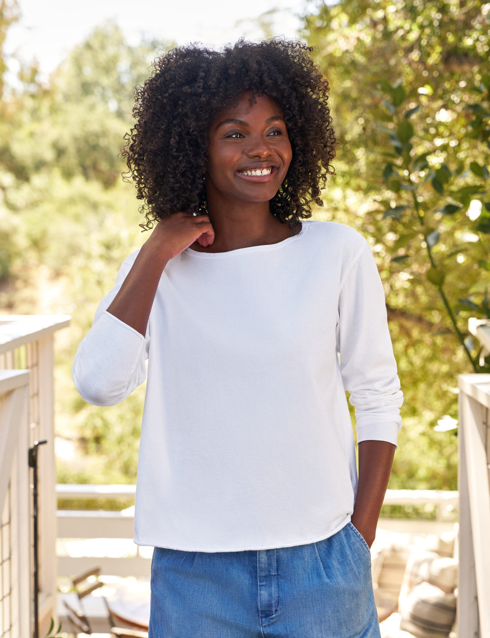 Boatneck LS Tee 2