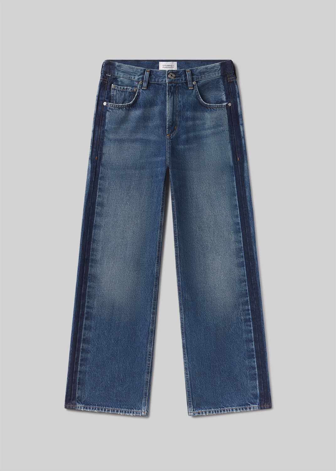 Lindz l/r Easy Straight w/ Tuxedo Stripe 1